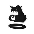 thumbnail image 1 of Decoración de silueta de Halloween Estatua de silueta aterradora Escultura decorativa de madera creativa aterradora para interior Jardín Estantería Gato Sunnimix silueta de halloween, 1 of 8
