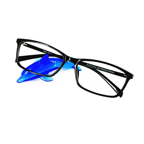 Lunettes de Lecture pour Ordinateur Anti-Lumière Bleue - Lunettes de Lecture Anti-Éblouissement Anti-Fatigue Oculaire Légères pour Femmes Hommes (Noir Lustré, 2,25)