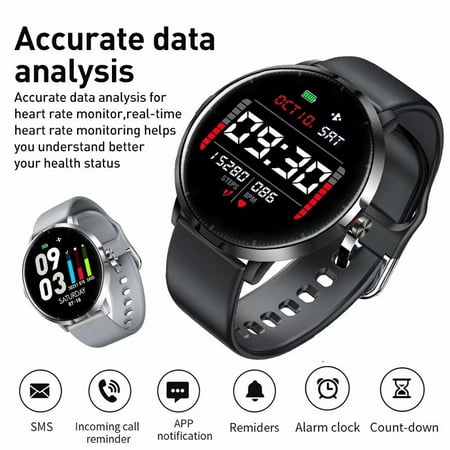 bluetooth wrist watch with incoming call indicator