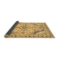 thumbnail image 2 of Ahgly Company Indoor Rectangle Abstract Brown Modern Area Rugs, 2' x 4', 2 of 4