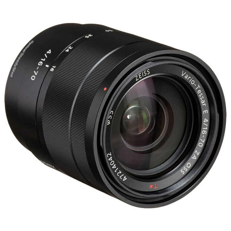 Sony Vario-Tessar T* E 16-70mm f/4 ZA OSS Lenswith Wide