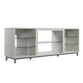 thumbnail image 4 of Brighton 60" TV Stand with Glass Shelves and Media Wire Management, 4 of 5