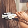 thumbnail image 3 of White Christmas Tree and Snowflake Pattern Hair Brush,Girls Detangling Hair Brush,Glide Through Tangles with Ease for Wet & Dry Hair,8.8"X2.8", 3 of 7