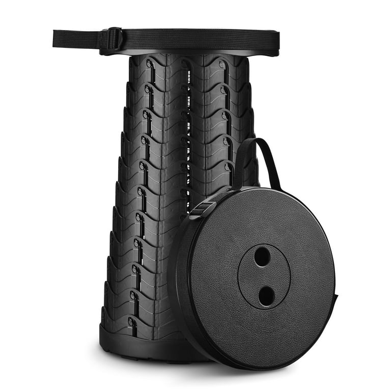 Byootique Portable Folding Camping Stool Collapsible Adjustable Seat Fishing Walmart