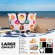 thumbnail image 5 of Easygdp Donut Bolsa de Viaje de Playa de Gran Capacidad, Bolsa Tote Perfecta para la Playa, Escapadas de Fin de Semana y Viajes, 5 of 7