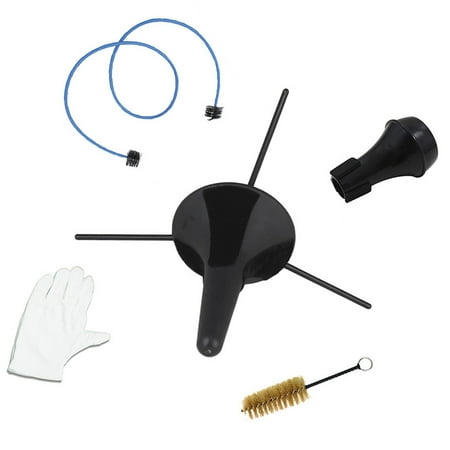 

Eccomum Trumpet Accessory Maintenance Cleaning Care Kit Including Trumpet Stand Valve Brush Flexible Snake Brush Mute Gloves