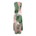 thumbnail image 4 of Lenago Robe Sans Manches Grande Taille pour Femmes Imprimée Sans Manches à Col Rond Longue Robe Robes d'Été de Plage en Liquidation, 4 of 5
