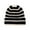 Black, variant on Diufon Unisex Winter Knitted Beanie Hat Soft Stretch Thickened Warm Stripes Hiking Hats Outdoor Windproof Cap