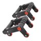 thumbnail image 1 of Rueda abdominal YUNYI BRAND equipo de ejercicio negro y rojo, 1 of 8