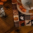 thumbnail image 6 of Sm:)e Ghost Bat Cat Pumpkin Halloween Cloth Napkins Set of 4 Reusable Napkins, Washable Table Napkin for Holiday Party 18"x18", 6 of 8