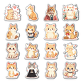 thumbnail image 1 of Adorable Fridge Magnet Cat Refrigerator Magnet Cute Magnetic Sticker Playful Magnet for Metal Surface Fridge Whiteboard, 1 of 5
