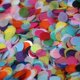 thumbnail image 4 of 1 cm, 15 cm, 20 cm, 25 cm, varias formas, confeti, fragmentos de flores, papel de relleno para globos, 4 of 5
