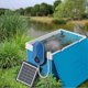 thumbnail image 5 of Solar Air Pump Kit for Hydroponics 1.5W with Solar Battery, Air Hoses, Bubble Stones, 3 Working Modes for Pond Aeration, 5 of 5