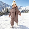 thumbnail image 5 of Zorckvet Kids' Waterproof Hooded Outerwear Coats for Toddler with Flap Pockets, 5 of 9