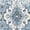 Blue/Creme, variant on SAFAVIEH Isabella Zander Oriental Area Rug, Grey/Cream, 5'3" x 7'6"