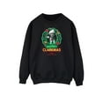 thumbnail image 1 of National Lampoon's Christmas Vacation Mens Greyscale Clarkmas Christmas Sweatshirt, 1 of 8