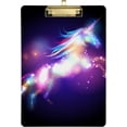 thumbnail image 1 of FMSHPON Unicorn Clipboard Hardboard Wood Nursing Clip Board and Pull for Standard A4 Letter 13x9 inches, 1 of 8
