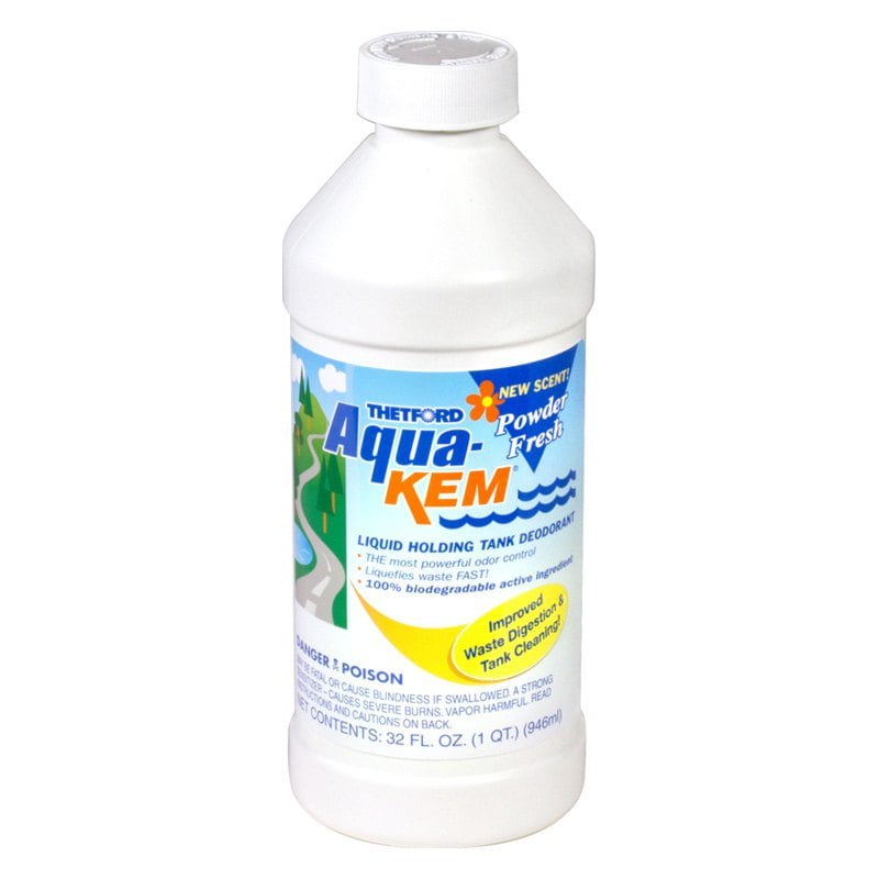 Thetford AquaKem Powder Fresh Rv Holding Tank Treatment 32 oz PN