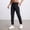 Noir, variante sur Pantalon Décontracté pour Hommes Pratique pour l'Extérieur Cargo à Coupe Droite avec Titres pour un Port Quotidien et un Confort de Voyage