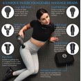 thumbnail image 4 of AMFit Massage Gun Deep Tissue Muscle Massage Gun for Athletes, Professional Handheld Massager Gun, Portable Percussion Massage Gun for Pain Relief - 6 Heads, 20 Speeds, Powerful Motor & Battery Life, 4 of 8
