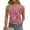 E Hot Pink, variant on ITSAME Womens Tank Tops, V Neck Sleeveless Floral Summer Casual Loose Blouses Yellow L