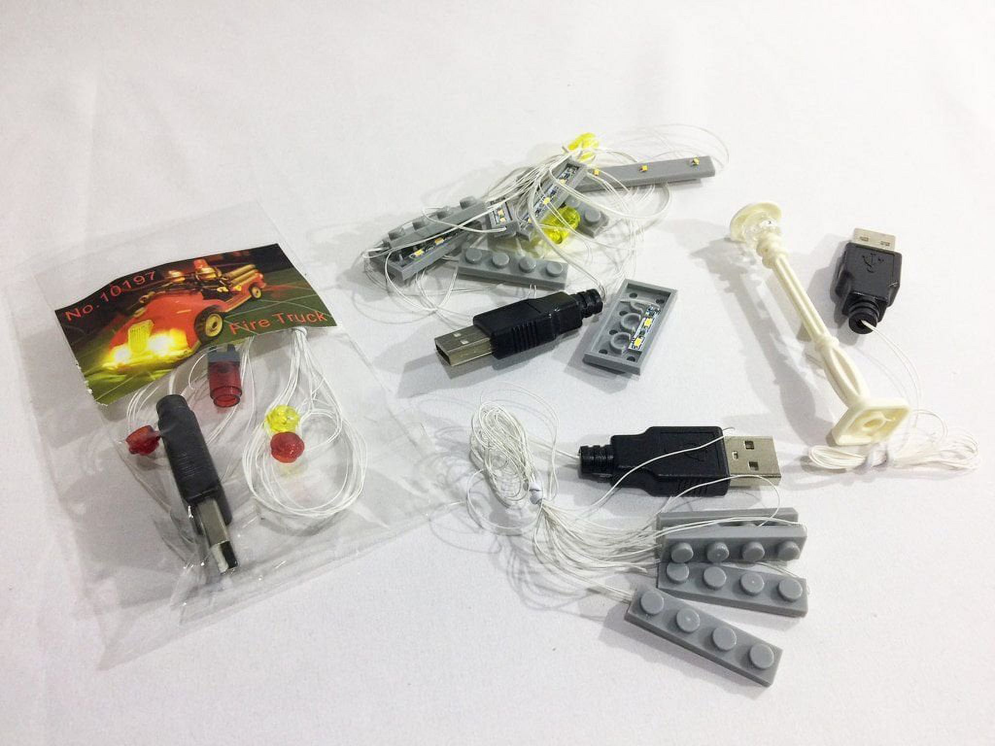 Brick Loot Lighting Kit for Your Lego Fire Brigade Set 10197 (LEGO set not included) - image 3 of 6