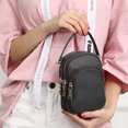 thumbnail image 4 of Bolso Bandolera Bolso bandolera de nailon para mujer, monedero elegante para el trabajo (gris claro) Ndcxsfigh Para Estrenar, 4 of 5