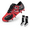 RED/BLACK, variant on Boys Girls Soccer Cleats Youth Firm Groud Sport Football Cleats for Little/Big Kid/Toddler