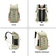 thumbnail image 3 of LHSHID Mens Backpack Waterproof Assault Pack with Rain Cover 40L Hiking Daypack Lightweight Molle Bag Large Camping Rucksack, 3 of 7