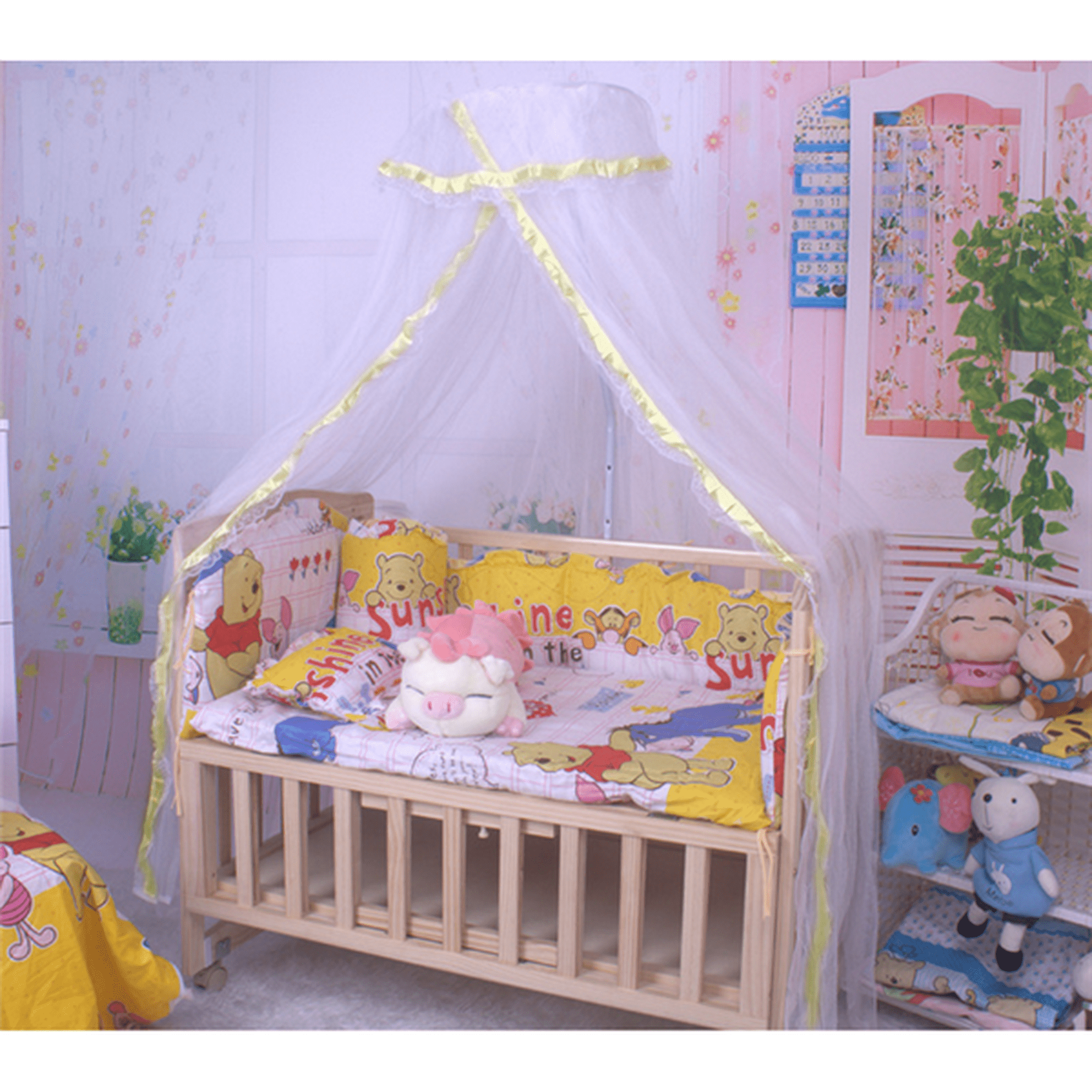 Opening Professional Baby Mosquito Net Girl Boy Toddler For Bed