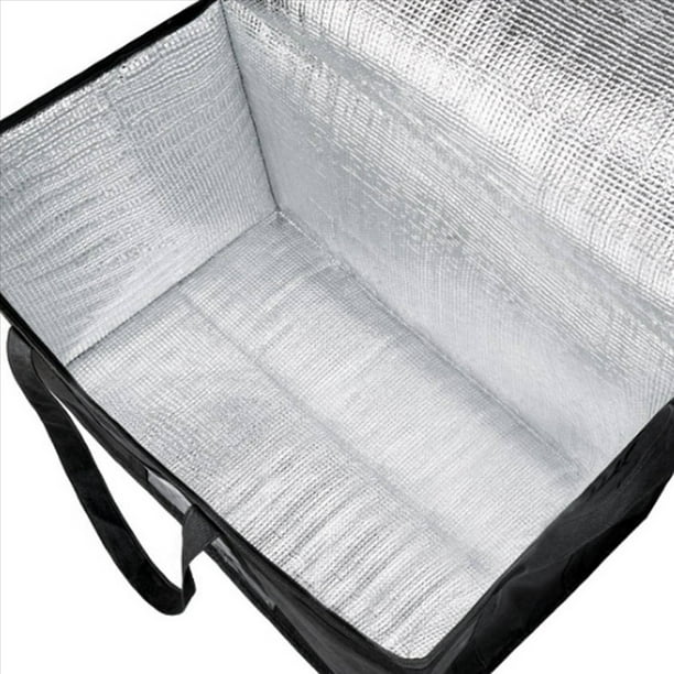 2X Bolsa TéRmica para Entrega de Comida/Pizza Bolsas TéRmicas Reutilizables para la Compra Bolsas Hieleras TéRmicas