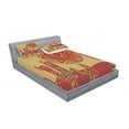 thumbnail image 3 of Cactus Bedding Set with Sheet & Covers, Print Cartoon Like Cactus Design with Oriental Effects Art Image Print, Printed Bedroom Decor 2 Shams, 4 Sizes, Multicolor, by Ambesonne, 3 of 3