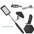 thumbnail image 2 of Qiilu Inspection Mirror, Telescoping Inspection Mirror,Telescoping LED Lighted Flexible Adjustable Inspection Mirror 360 Degree Swivel Extend Tool, 2 of 7