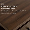 thumbnail image 2 of Sunjoy 60 Inch Home Office Desk Computer Work Desk with Drawers ,Modern Study Writing Desk with Storage, 2 of 11
