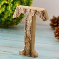 thumbnail image 4 of ziyahi Handcraved Wooden Letters Door Numbers Alphabet Letter Floating Adress Name T, 4 of 8