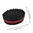 thumbnail image 2 of Oval Curling Sponge for Effortless Black Perm Curls and Messy Hair Styling Use Hair Finishing Tool, 2 of 6