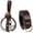 Brown, variant on Witch Halloween Belt Accessory with Decorative Glass Bottle Holster for Brown One Size