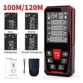 thumbnail image 2 of Digital Ranfinder Portable Handheld Distance Tester Backlit LCD Ran Finder Measure Area Volume Pythagorean ,Easy to Use, 2 of 7
