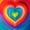 Blue Orange, variant on Manfei Kawaii Rainbow Blackout Curtains, Graffiti Printing Blocks Window Curtains Pack of 2 (38x45 Each), Yellow Green Red