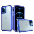 thumbnail image 4 of For Apple iPhone 13 Pro (6.1") Heavy Duty Rugged 3 in 1 Hybrid Shockproof Full Body Bumper [Military Grade] Transparent Protective Cover ,Xpm Phone Case [Blue], 4 of 7