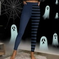 thumbnail image 2 of Halloween Leggings for Women 2025 Costume Stretchy Yoga Pants Soft Funny Pants for Party Workout Tummy Control Leggings Under $10, 2 of 9