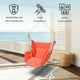 thumbnail image 3 of Hamaca Silla Colgante para Exteriores e Interiores de Algodon con cojin ilios innova Rosa, 3 of 9
