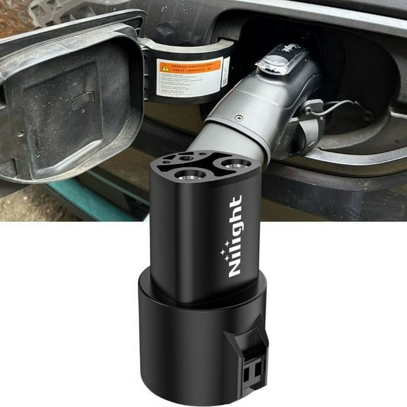 J1772 to Tesla Charger Adapter, Max 80A 280V Fast Charging for Tesla Model 3/Y/X/S with Safety Certified Charger Connecting Charging Adapter, SAE J1772 EV Adapter for Tesla Cars