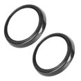 thumbnail image 1 of Embellecedor Del Anillo De La Bocina De La Puerta, Embellecedor Del Anillo Del Altavoz De La Puerta Del Coche Patrón De Carbono Suave Y Resistente Al Desgaste Para Vehículo, 1 of 7