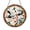 Acrylic 3.5 Inch, variant on Red Crown Crane Stained Glass Suncatcher Window Hanging, Elegant Crane Bird Circle Glass Art Panel, Oriental Style Nature Window Decor, Decorative Round Hanging Ornament for Home Office Wall Display