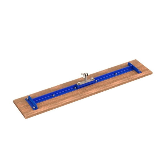 BON 82-137 BULL FLOAT - WOOD 36" x 7-1/4" SQUARE END WITH BRACKET