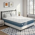 thumbnail image 6 of 10" Twin XL Mattress,Memory Foam & Spring Hybrid Mattress,Medium Feel,Breathable Comfort Pressure Relieving for Guest Bedroom - Individual Pocket, 6 of 12