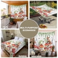 thumbnail image 6 of Pastoral Mushroom Fox Tapestry for Bedroom Wall Hanging Tapestry, Watercolor Eucalyptus Botanical Ceiling Backdrop Tapestries Poster Blanket Wall Decor for Teens Room Living Room Dorm 59" x 79", 6 of 8