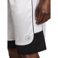 thumbnail image 4 of AND1 Men's and Big Men's All Court Colorblock Short, 11" inseam, up to Size 3XL, 4 of 6