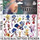 thumbnail image 4 of Pegatinas de tatuajes de Sonices, juguetes para niños, dibujos animados, Shadow, Amy Rose, pegatinas de tatuajes, imagen de anime, resistentes al agua, colas duraderas, 4 of 4